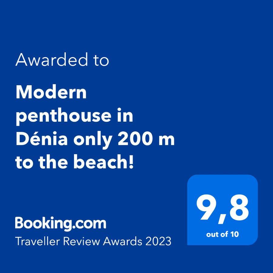 Modern penthouse in Dénia only 200 m to the beach! Esterno foto